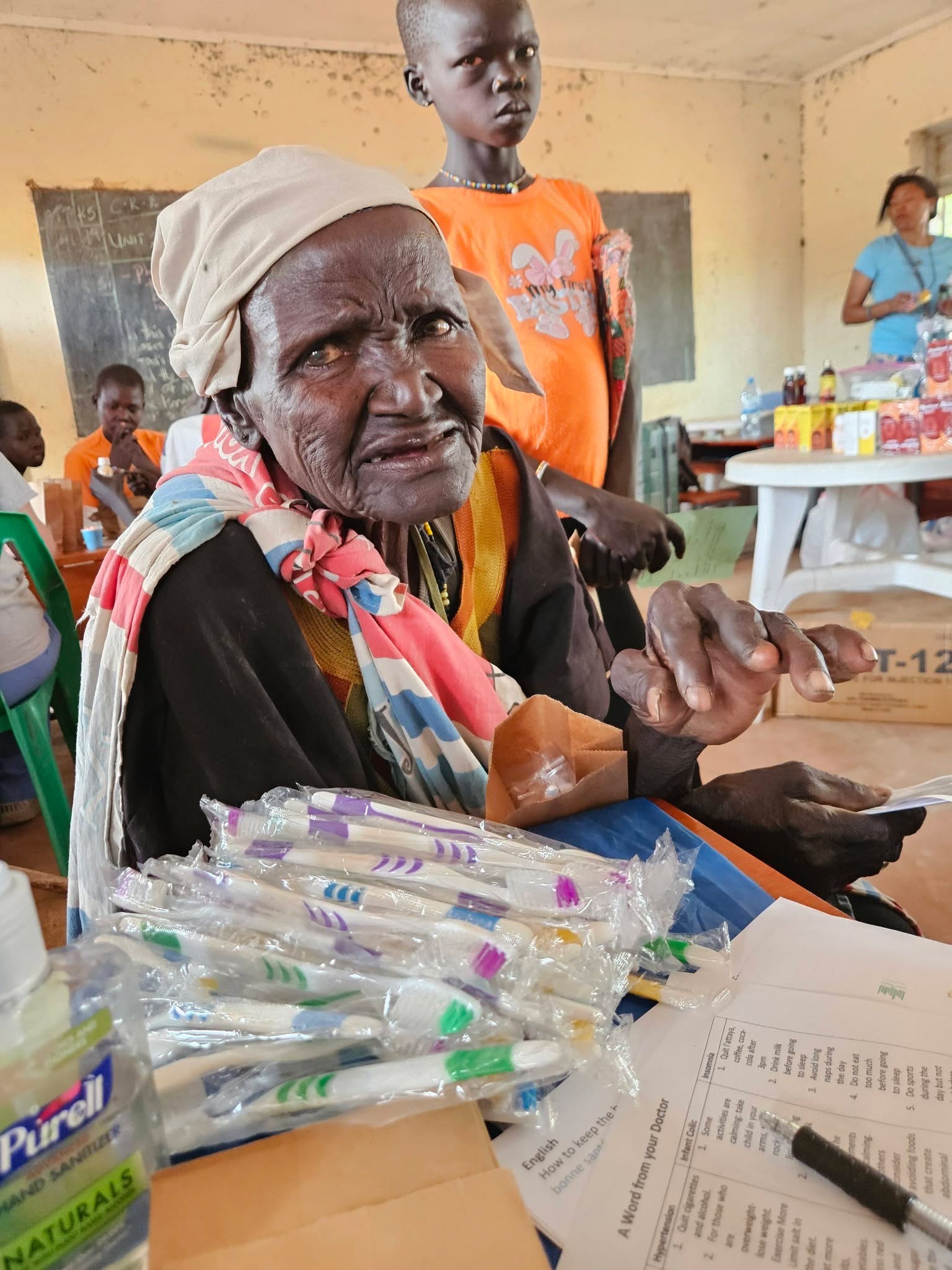 Jean packing an order of medications