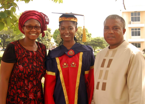 Nnamidi Agoucha and family
