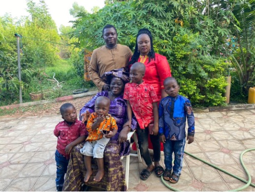 Pastor Jean David Teewende Ouedraogo and family
